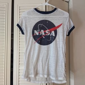 Sheer White Nada TShirt